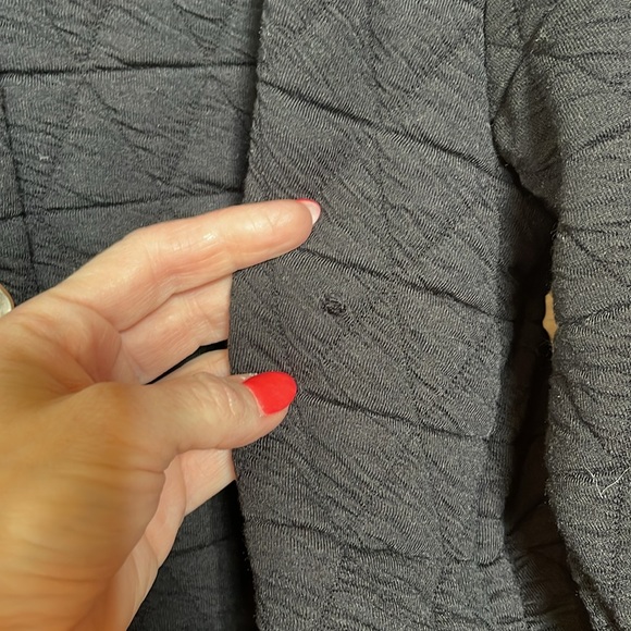 NWT hello nite black quilted jacket size Large - Picture 5 of 15